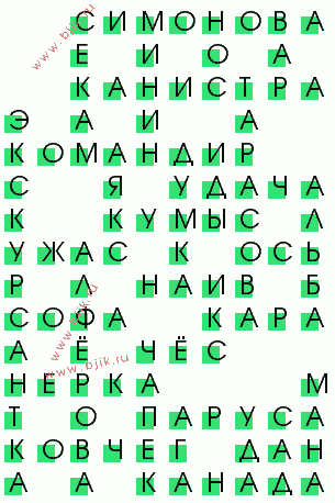 сканворд 2086