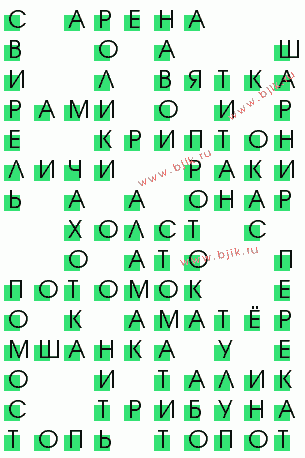 сканворд 2117