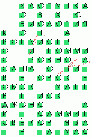 сканворд 2145
