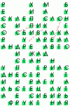 сканворд 2166