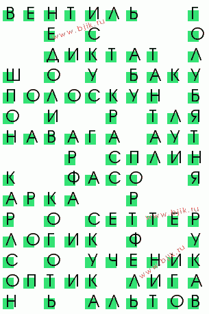 сканворд 2168