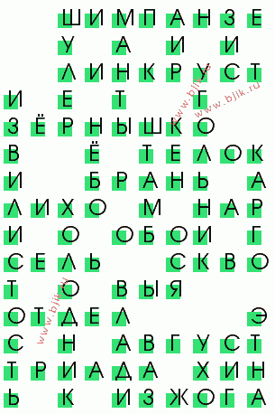 сканворд 2186