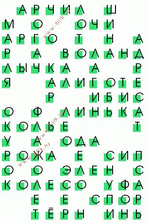 сканворд 2191