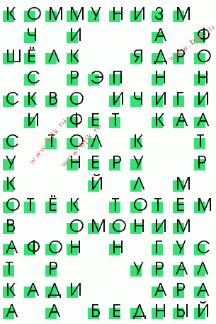 сканворд 2204