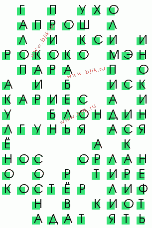 сканворд 2205