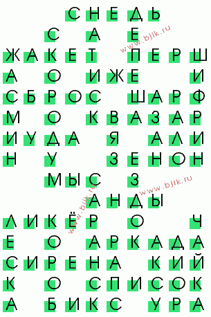 сканворд 2258