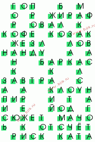 сканворд 2281