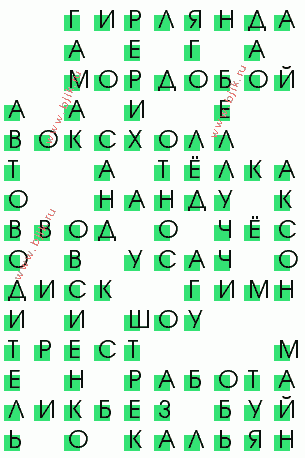 сканворд 2295