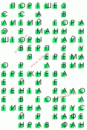 сканворд 2298