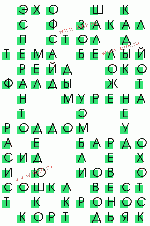 сканворд 2314