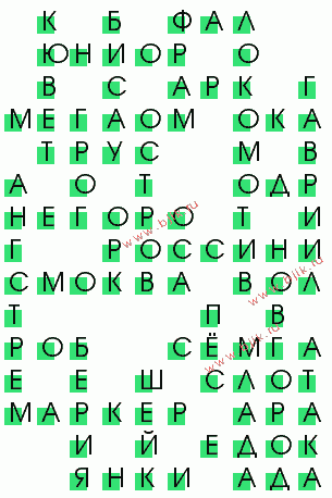 сканворд 2316