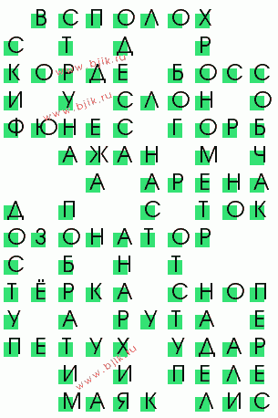 сканворд 2340