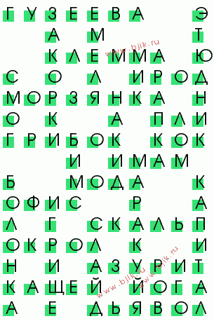 сканворд 2351
