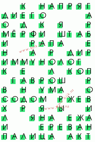 сканворд 2366
