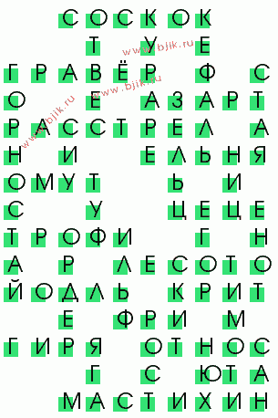 сканворд 2367