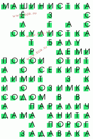 сканворд 2388
