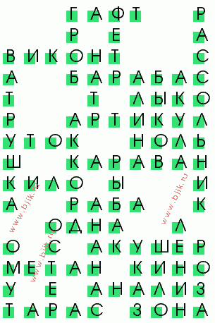 сканворд 2395