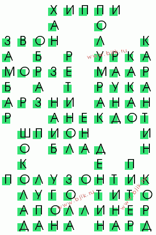 сканворд 2406