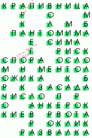 сканворд 2422