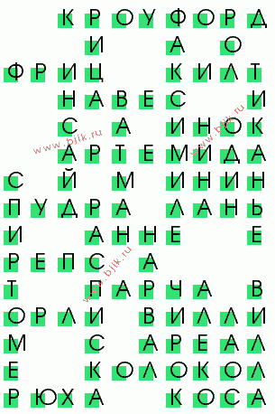 сканворд 2434