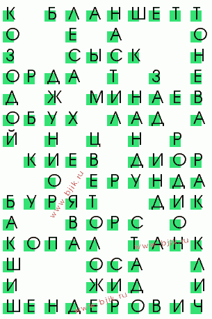 сканворд 2443