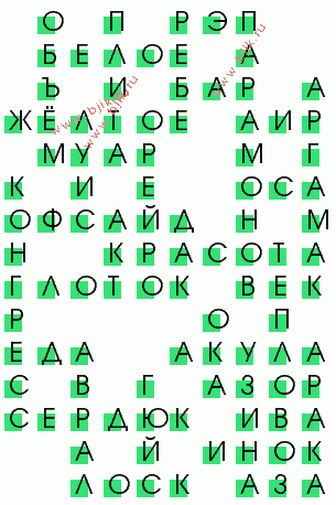 сканворд 2470