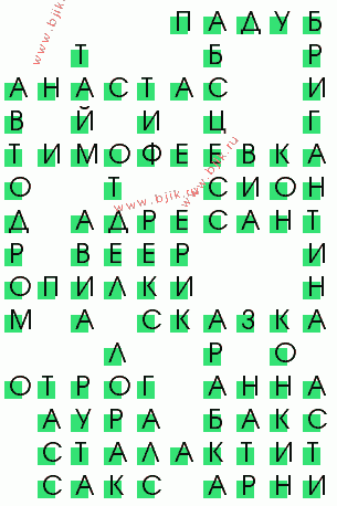 сканворд 2497