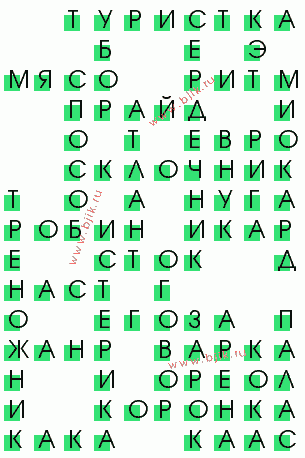 сканворд 2516