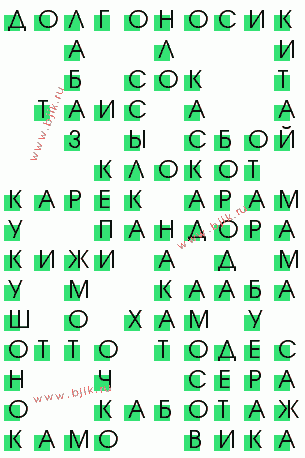 сканворд 2542