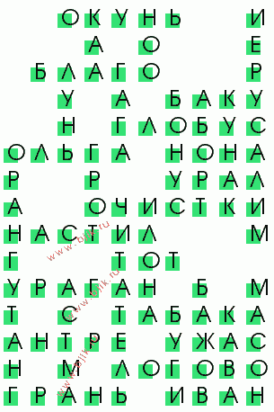 сканворд 2544