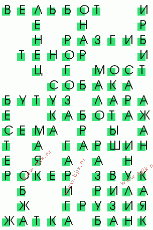 сканворд 2596