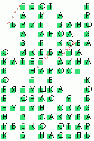 сканворд 2611