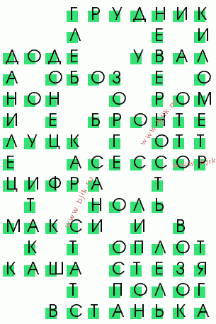 сканворд 2612