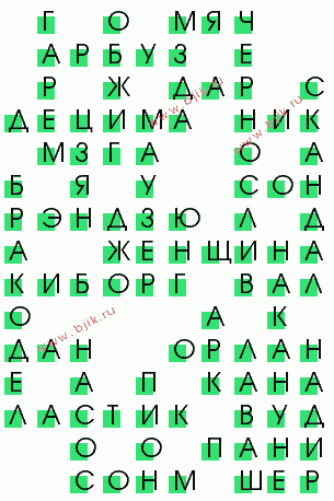 сканворд 2624