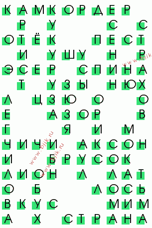 сканворд 2642