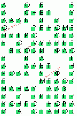 сканворд 2643