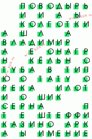 сканворд 2654