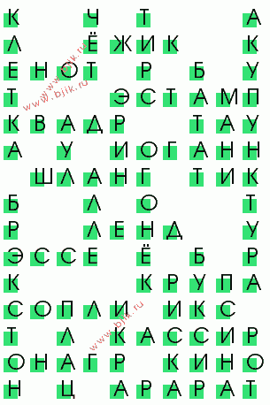 сканворд 2663