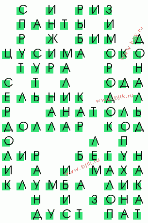сканворд 2664