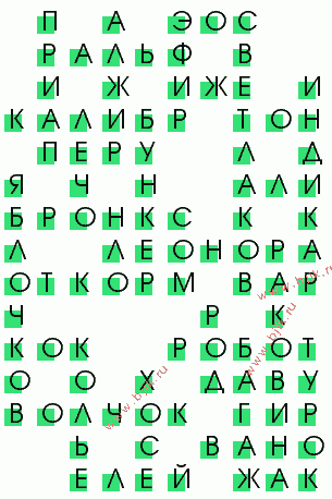 сканворд 2673