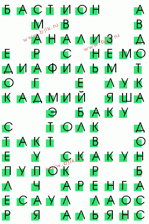 сканворд 2677