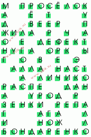 сканворд 2716