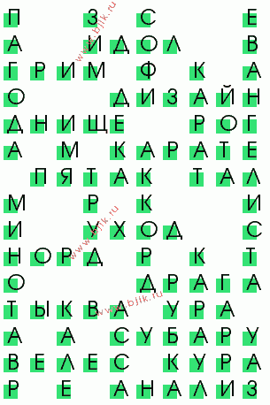сканворд 2732