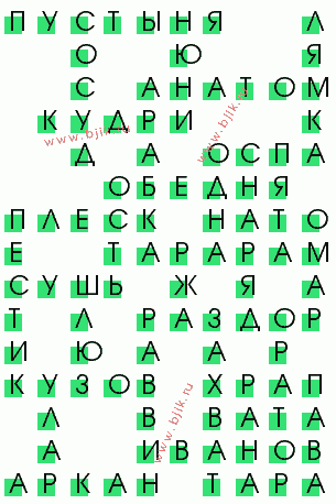 сканворд 2765