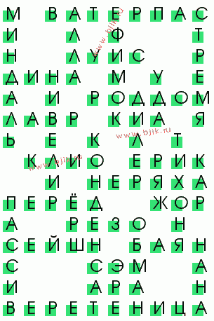 сканворд 2803