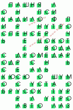 сканворд 2812