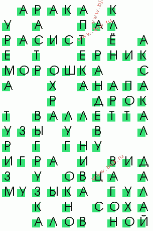 сканворд 2822