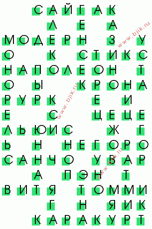 сканворд 2845