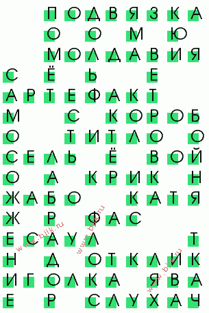 сканворд 2846