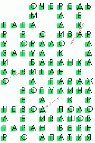 сканворд 2853